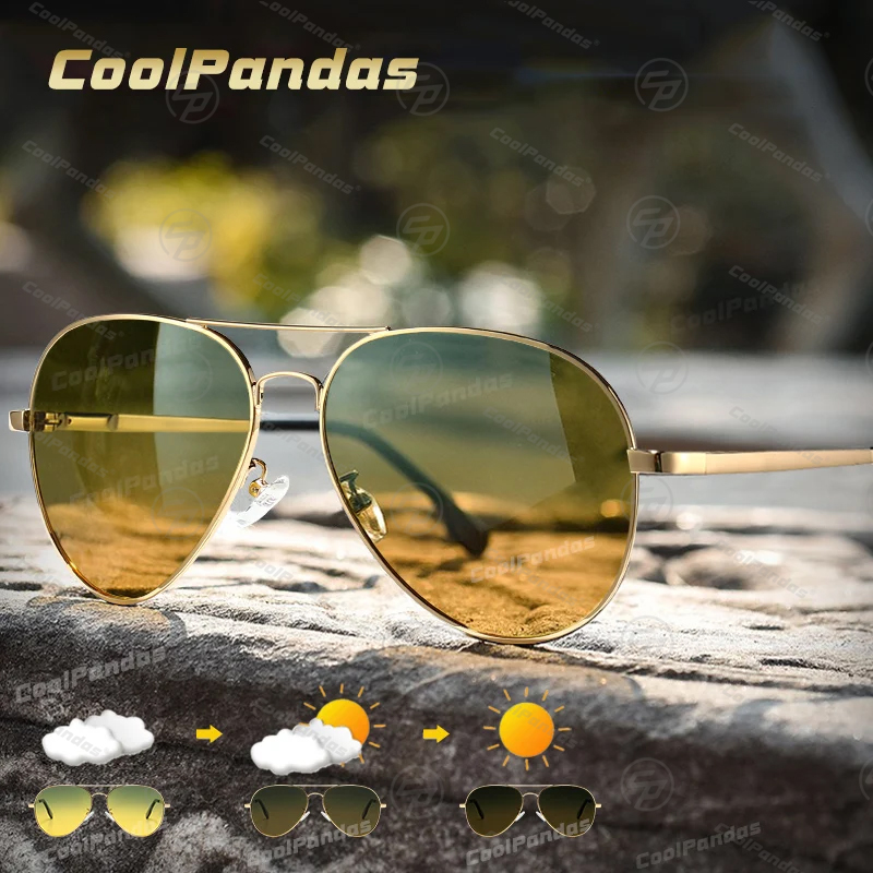 Kacamata Hitam Fotochromic Pri - Sunglasses Aviator Polarized ulasan dan harga
