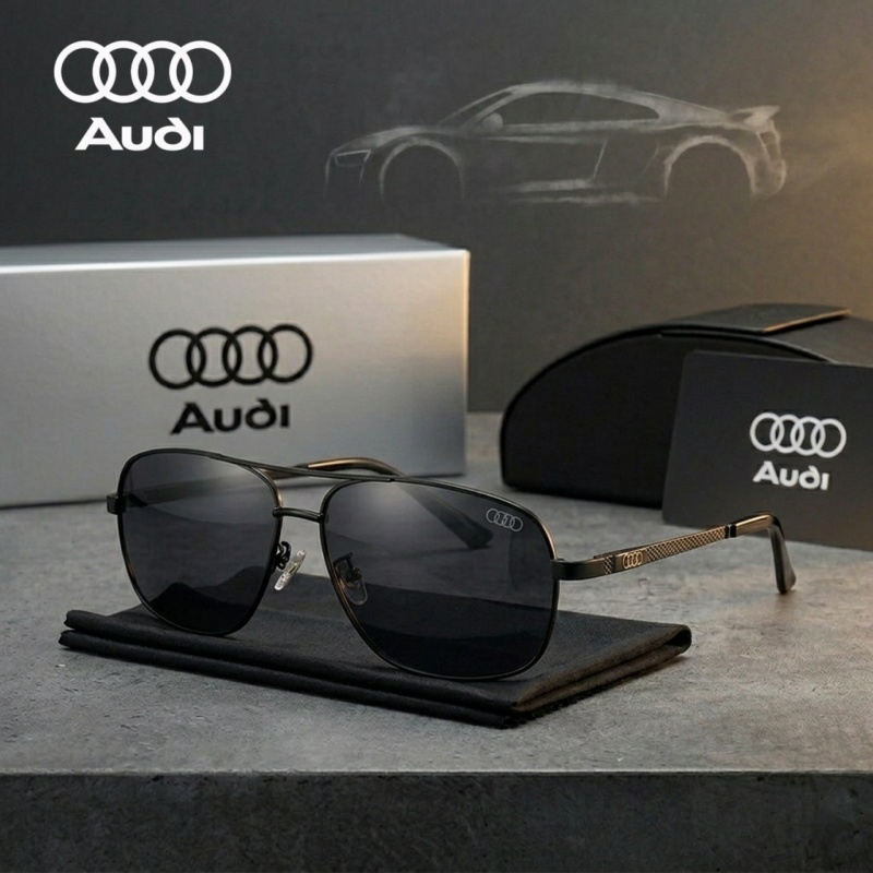 Kacamata Hitam Mewah AUDI Pola - Sunglasses Aviator Polarized ulasan dan harga