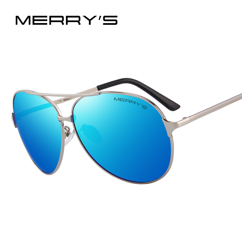 Merrys Desain Pria/Wanita Klas - Sunglasses Aviator Polarized ulasan dan harga